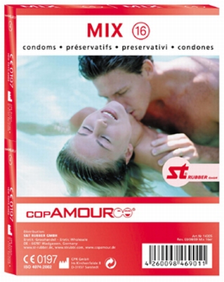 copAMOUR Mix 16 stuks condooms